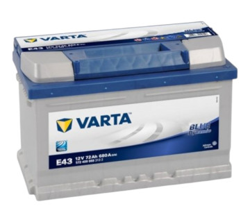 Акумулятор VARTA BLUE dynamic (E43) 572409068, 72Ah, 680A