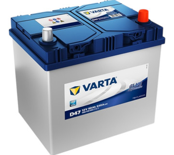Акумулятор VARTA BLUE dynamic (D47) 560410054, 60Ah, 540A