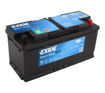 Акумулятор EXIDE Start-Stop EFB (EL1050), 105Ah,  950A