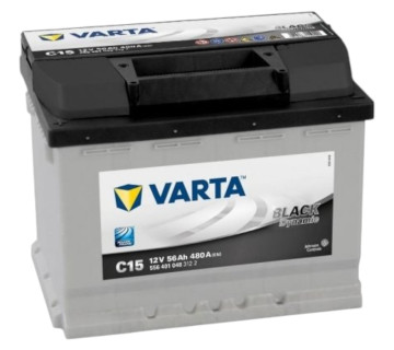 Акумулятор VARTA BLACK dynamic  (C15) 556401048, 56Ah, 480A