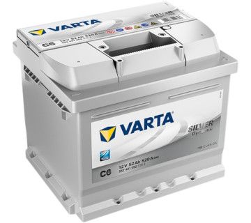 Акумулятор VARTA SILVER dynamic  (C6) 552401052, 52Ah, 520A