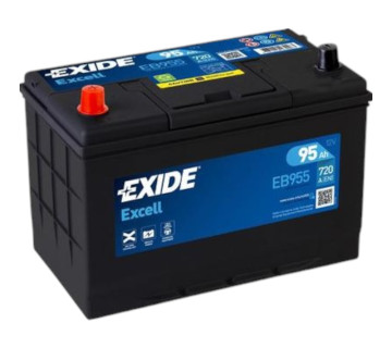 Акумулятор EXIDE EXCELL (EB955 ), 95Ah,  720A