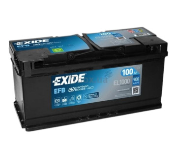 Акумулятор EXIDE Start-Stop EFB (EL1000), 100Ah,  900A