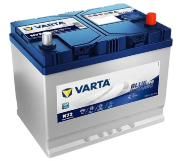 Акумулятор VARTA BLUE EFB (N72) 572501076, 72Ah, 760A
