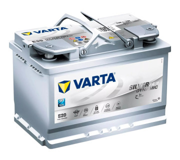 Акумулятор VARTA SILVER AGM (E39) 570901076, 70Ah, 760A
