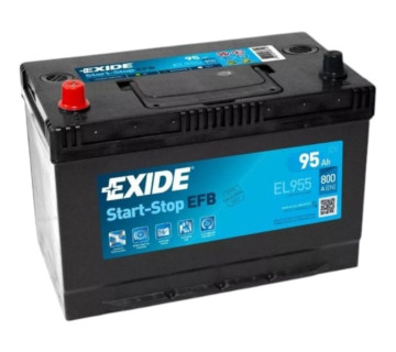 Акумулятор EXIDE Start-Stop EFB (EL955), 95Ah,  800A