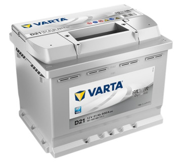 Акумулятор VARTA SILVER dynamic  (D21) 561400060, 61Ah, 600A