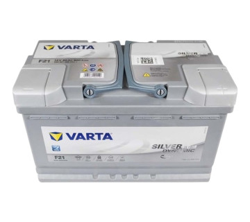 Акумулятор VARTA SILVER AGM (F21) 580901080, 80Ah, 800A