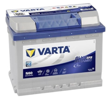 Акумулятор VARTA BLUE EFB (N60) 560500064, 60Ah, 640A