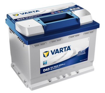 Акумулятор VARTA BLUE dynamic (D43) 560127054, 60Ah, 540A