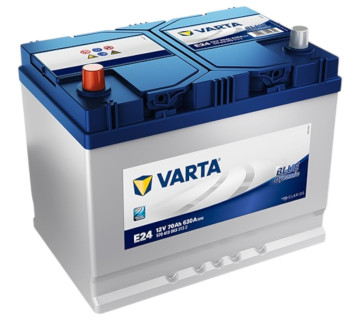 Акумулятор VARTA BLUE dynamic (E24) 570413063, 70Ah, 630A