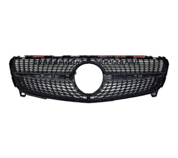 Решітка радіатора MERCEDES-BENZ A Klasse W176 AMG рестайлінг 2012-2018 (A1768881760)