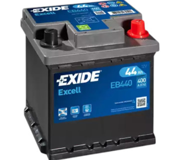 Акумулятор EXIDE EXCELL (EB440), 44Ah,  400A