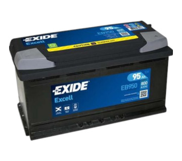 Акумулятор EXIDE EXCELL (EB950), 95Ah,  800A